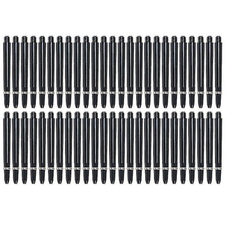 50 stk 48mm Nylon Dart Skaft 2ba Skruegjenger Dart Stang Stamme+beskyttelsesring Hfmqv