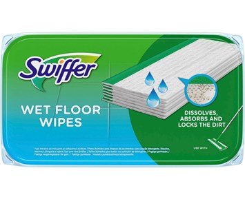 Swiffer-Sweeper Fuktiga Golvtrasor, Citron 12 st-12 stk. våtmopper til Swiffer Sweeper-Home & Household Consumables-Rengjøringsmidler
