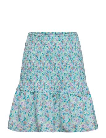 Nlfeckali Skirt Dresses & Skirts Skirts Short Skirts Blå LMTD*Betinget Tilbud