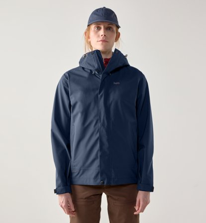 Haglöfs Breeze Proof Jacket Women Tarn Blue - Damen - XS