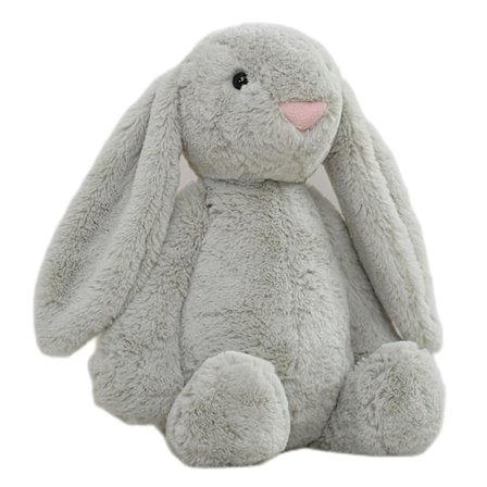 12 Tuuman Pehmolelu Jänis, Pehmeä & Premium Täytetty Eläin Vauvoille & Taaperoille Joululahjaksi