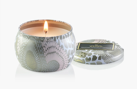 Voluspa Tahitian Coconut-Vanilla Duftlys Mini_25t