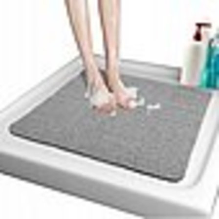 Halkfri duschmatta 80x80 cm, badkarsmatta, badrumsmatta, 10 mm hög