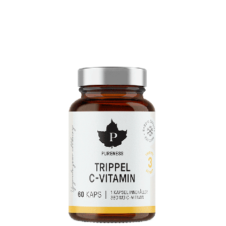 Pureness Trippel C-vitamin 60 kapslar