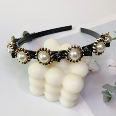 Perleblomster Hårnål Rhinestones Hårbånd Clips 4 4