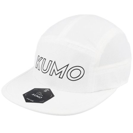 Kumo - Vit 5panel Keps - Big Print Logo Cloudfit White 5-panel @ Hatstore