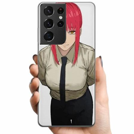 Samsung Galaxy S21 Ultra 5g Tpu Mobilskal Makima Chainsaw Man