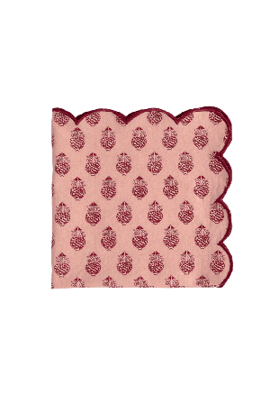 Pick A Poppy Seed Servett - 45x45 Cm Bordstextil Rosa