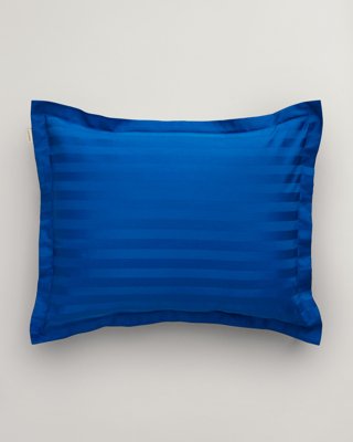 GANT - Stripete putetrekk i sateng 50x70cm og 70x100cm bold blue