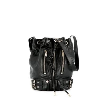 Saint Laurent Vintage Pre-owned Bucket Bags Sort, Dame Vintage Tasker, Størrelse: ONE Size