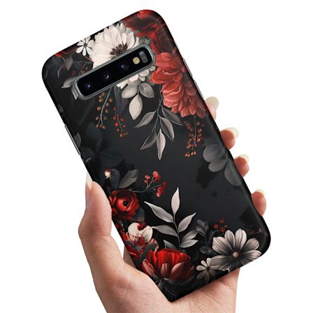 Samsung Galaxy S10 - Skal/Mobilskal Flowers
