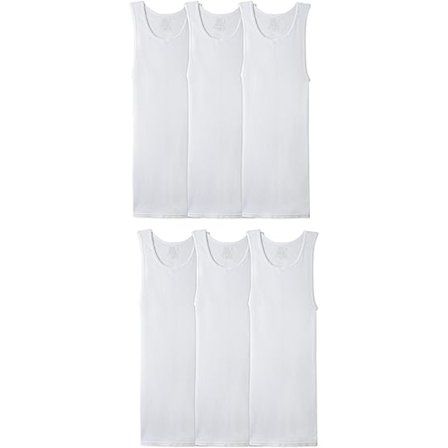 Herre Unlabeled Tank Top A-Line Skjorte hvit XXXL