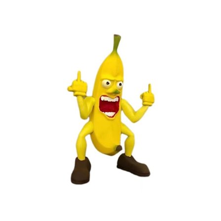 Little Banana Resin Figuuri Banaani Ornamentti Banaani Veistos