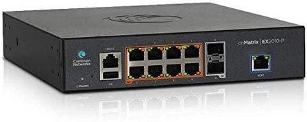 CAMBIUM NETWORKS cnMatrix EX2010-P - switch - 10 porter - Styrt - rackmonterbar