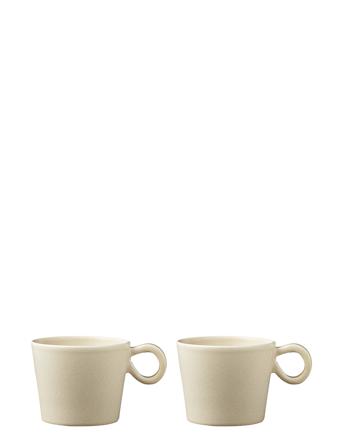 Daria Cup 28 Cl St Ware 2-Pack Home Tableware Cups & Mugs Coffee Cups Creme PotteryJo