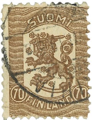 Finland 1918 - LAPE 82 - Stemplet