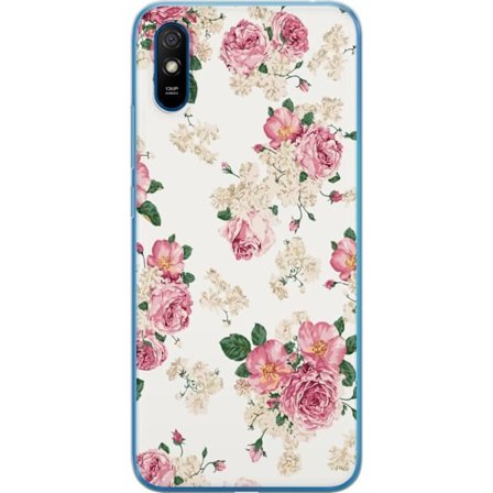 Kompatibelt Mobilskal till Xiaomi Xiaomi Redmi 9A Retro Blommor