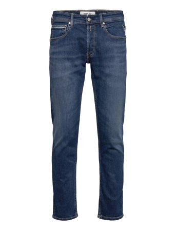 Grover Trousers Straight 573 Eco Plus Blue Replay