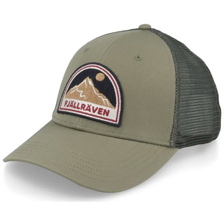 Fjällräven - Grön trucker Keps - Badge Långtradarkeps Green Trucker @ Hatstore