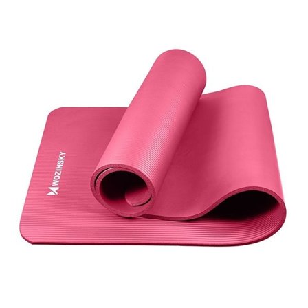 Wozinsky Yogamatte 181 x 63 x 0,9 cm - Rosa