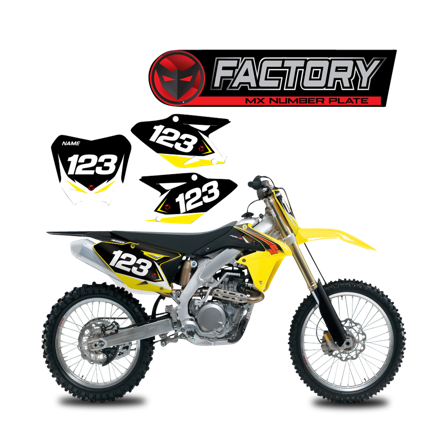 Factory Dekore Nummernschild - Beta EVO 250 2T Factory 2023-2023