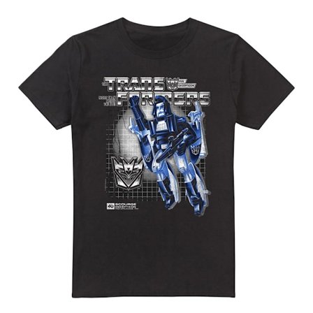 Transformers Herr Scourge Box 40-års T-Shirt XL Svart