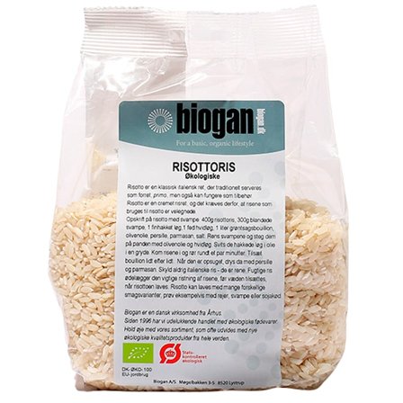 Biogan Risotto ris Ø 500 g, Helse & Madvarer, Pasta, Ris & Bælgfrugter, Ris