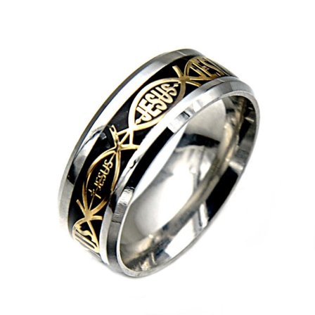 Rostfritt stål ring