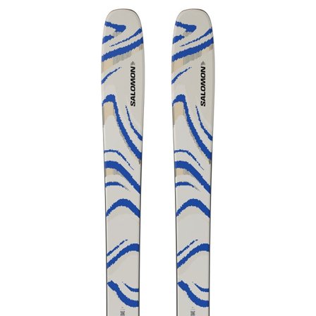 Salomon - Freeride-Ski Unisex Qst 106 Almond Milk - Almond Milk / Race Blue / Black