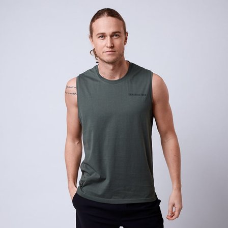 CLN ATHLETICS Phantom Sleeveless, Moss Green