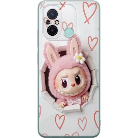 Kompatibelt Mobildeksel til Xiaomi Redmi 12C Vinyl monsterfigur kawaii utgave samlerdukke