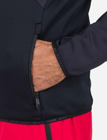 ROSSIGNOL Strawpile Fleece Fz - Black - XL