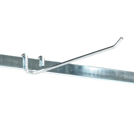 Single hook for galvanised shelving TRANSFORM, L 300 mm