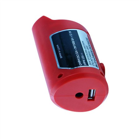 Strømkilde M12 USB Strømadapter Litium-ion Batteri USB