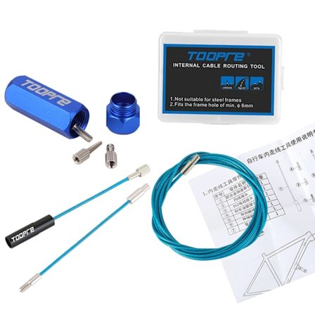 Sykkelhydraulisk intern kabelføringssett, verktøy for intern kabelføring for sykler