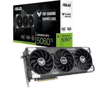 ASUS-GeForce RTX 5060 Ti TUF Gaming OC 16GB-GeForce RTX 5060TI TUF Gaming OC 16GB-Computer components-Datakomponenter
