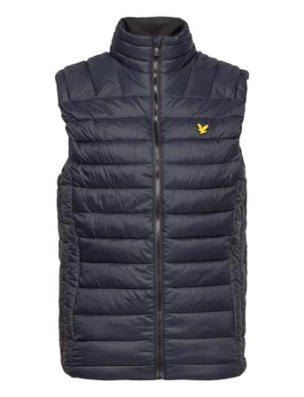 Lightweight Quilted Collar Gilet Liivi Sininen Lyle & Scott Sport