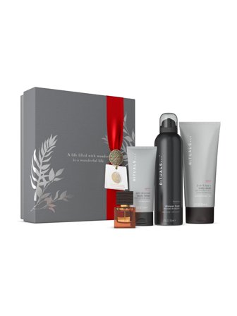 Rituals The Ritual of Homme Set cont.: L'Essentiel Eau de Parfum 15 ml + Sport Anti-Dryness Body Lotion 70 ml + Sport 2-in-1 Shampoo and Body Wash 200