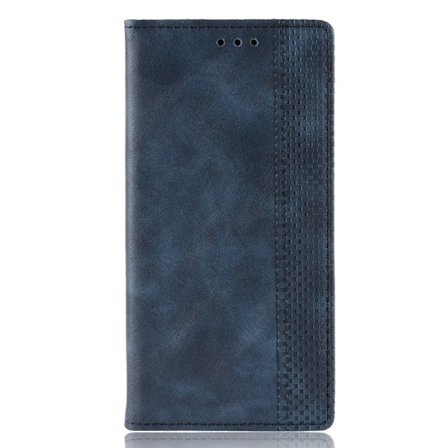 Kompatibel med Galaxy S25 TPU og etui, flip cover (blå)