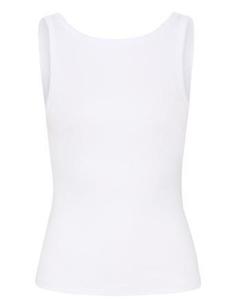Drewgz Sl Reversible Top Noos Tops T-shirts & Tops Sleeveless White Gestuz