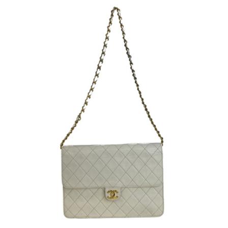Chanel Vintage, Pre-owned Shoulder Bag Wit, Dames, Maat:ONE Size