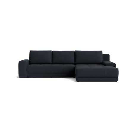 Austin chaiselong sovesofa, vendbar | opbevaring - Loop Mørkeblå - 308x213x90cm - Sofa, sovesofa, chaiselong - Vendbar, Martindale 60.000,