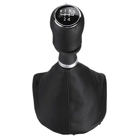 5-vaihteinen nahkainen vaihteenvalitsimen nuppi Gaiter Boot Cover -kahva -Transporter T6 2015+