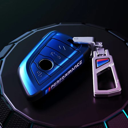 Piano Lack Bil Fjärrkontroll Nyckel Fodral Fob för BMW X1 X3 X4 X5 X6 F15 F16 G30 E36 E90 1 3 5 7-serien F20 F30 118i 218i 320i