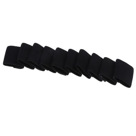 20pcs Finger Sleeve Sport Basket Support Wrap Elastisk Prot