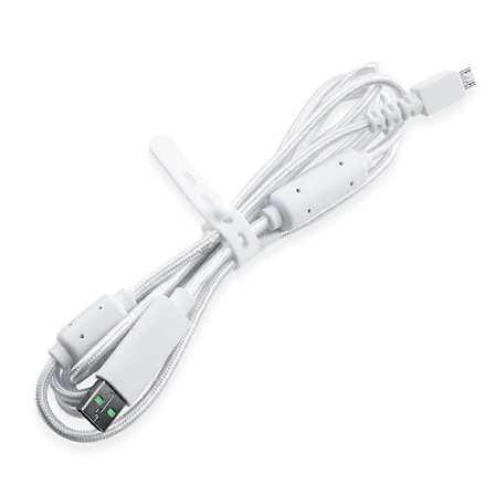 Razer Wildcat / Razer Raiju PS4 Musta/Valkoinen/Pinkki Korvaava USB-kaapeli LGL