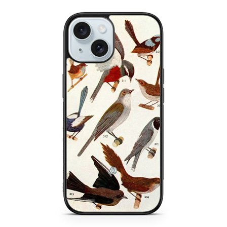 Bjornberry Skal iPhone 15 - Fåglar