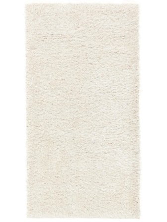 Hoogpolig Vloerkleed Eén Kleur Luxe Shaggy Wit Klein Oeko-Tex