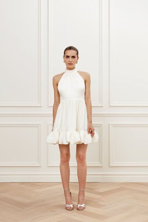Malina Bridal - Liana miniklänning - XS - Cream