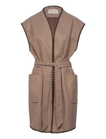 FREE/QUENT Fqyanna-Waistcoat Brun
